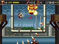Shinobi 3 - Return of the Ninja Master sur Sega Megadrive